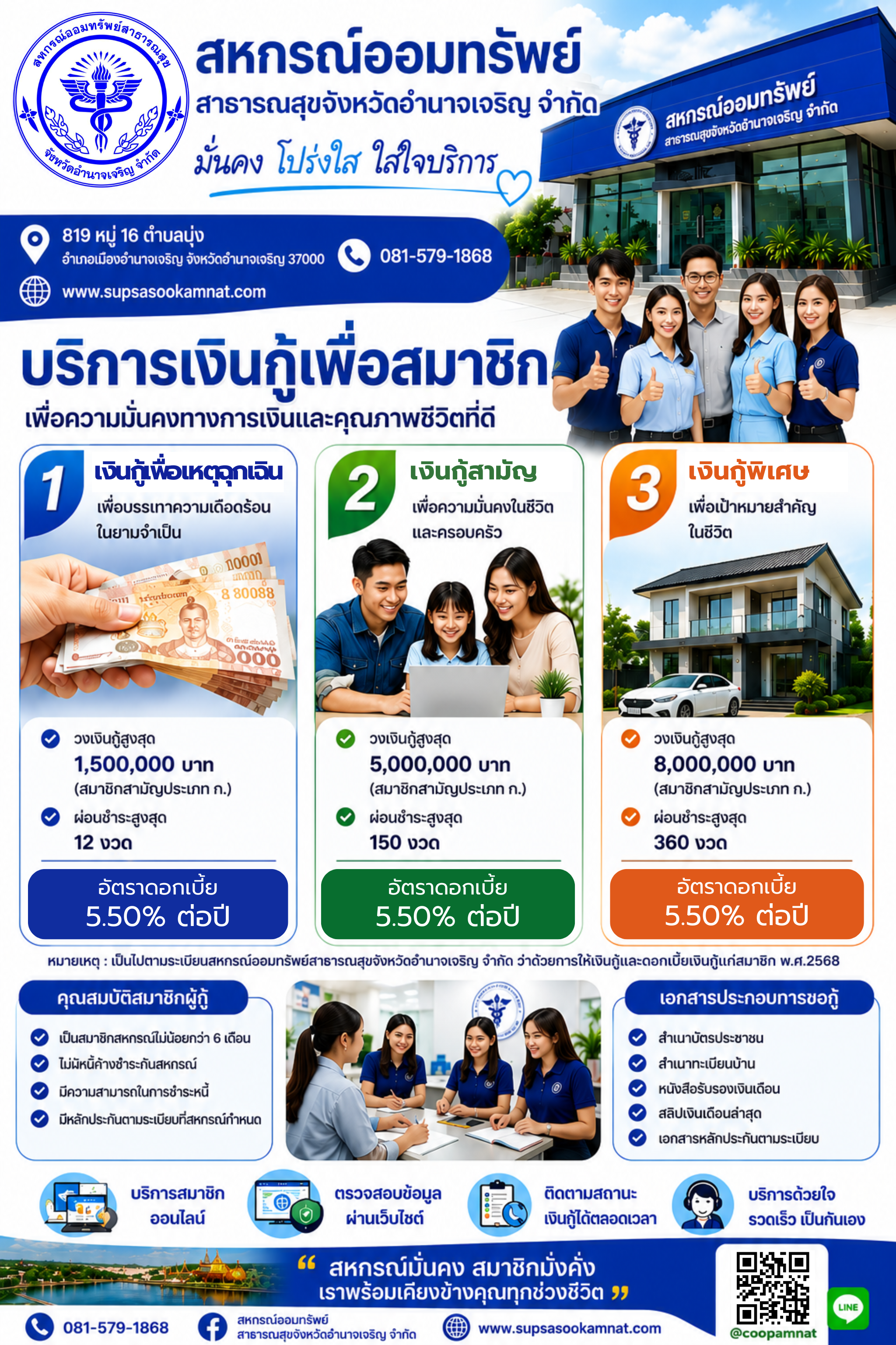 บริการเงินกู้